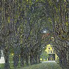 Gustav Klimt Allee im Park von Schloss Kammer painting